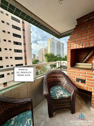 Imagem Apartamento com 3 Quartos à Venda, 100 m² em Aparecida - Santos Imagem Apartamento com 3 Quartos à Venda, 100 m² em Aparecida - Santos