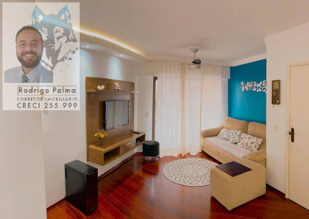 Imagem Apartamento com 3 Quartos para Alugar, 105 m² em Parque Residencial Aquarius - São José Dos Campos