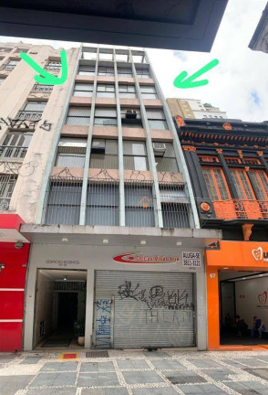 Sala Comercial à Venda ou Locação, 102 m² em Sé - São Paulo