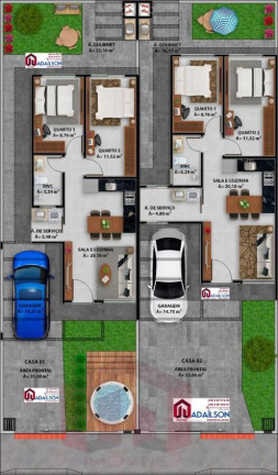 Imagem Imóvel com 2 Quartos à Venda, 