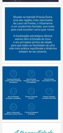 Imagem Terreno à Venda, 550 m² em Buraquinho - Lauro De Freitas