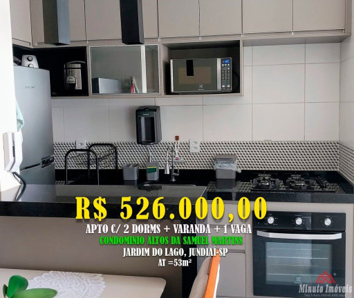 Imagem Apartamento com 2 Quartos à Venda, 53 m² em Jardim Do Lago - Jundiaí Imagem Apartamento com 2 Quartos à Venda, 53 m² em Jardim Do Lago - Jundiaí