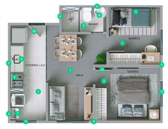 Imagem Imóvel com 2 Quartos à Venda, 35 m² em Pirituba - São Paulo Imagem Imóvel com 2 Quartos à Venda, 35 m² em Pirituba - São Paulo