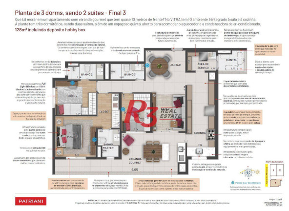 Imagem Apartamento com 3 Quartos à Venda, 124 m² em Gonzaga - Santos Imagem Apartamento com 3 Quartos à Venda, 124 m² em Gonzaga - Santos