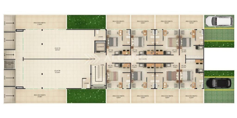 Imagem Flat com 1 Quarto à Venda, 18 m² em Intermares - Cabedelo Imagem Flat com 1 Quarto à Venda, 18 m² em Intermares - Cabedelo