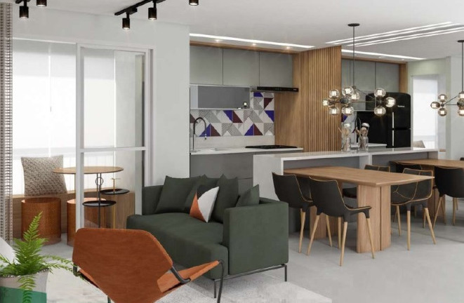 Imagem Apartamento com 2 Quartos à Venda, 53 m² em Casa Branca - Santo André