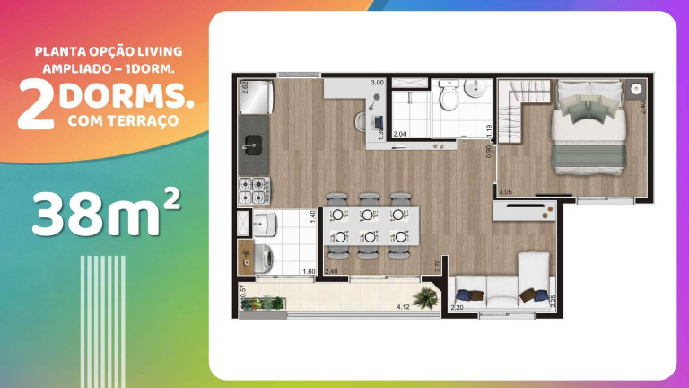 Imagem Apartamento com 2 Quartos à Venda, 38 m² em Pedreira - São Paulo