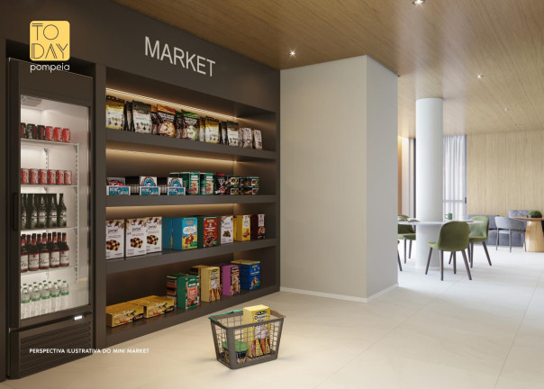 Imagem Apartamento com 2 Quartos à Venda, 38 m² em Pompeia - São Paulo