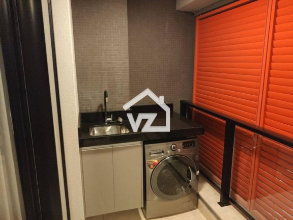 Imagem Apartamento com 1 Quarto para Alugar, 37 m² em Campo Belo - São Paulo