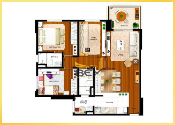 Imagem Apartamento com 2 Quartos à Venda, 87 m² em Jardim Tupanci - Barueri Imagem Apartamento com 2 Quartos à Venda, 87 m² em Jardim Tupanci - Barueri