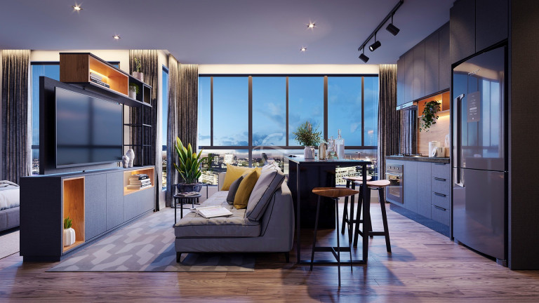 Imagem Apartamento com 1 Quarto à Venda, 37 m² em Saguaçu - Joinville