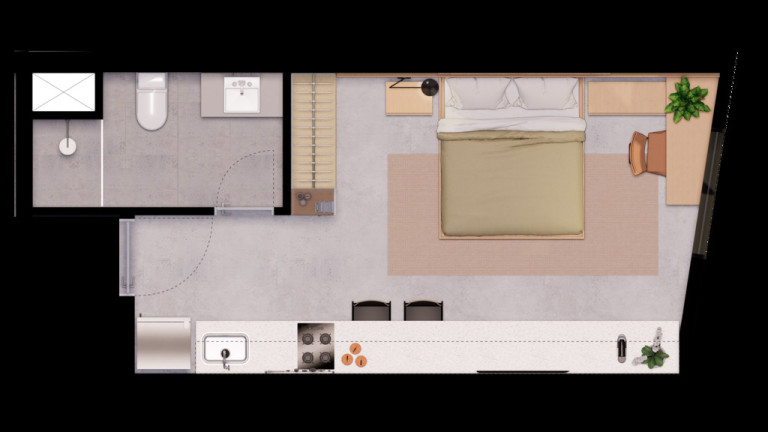 Imagem Imóvel com 1 Quarto à Venda, 26 m² em Brás - São Paulo Imagem Imóvel com 1 Quarto à Venda, 26 m² em Brás - São Paulo