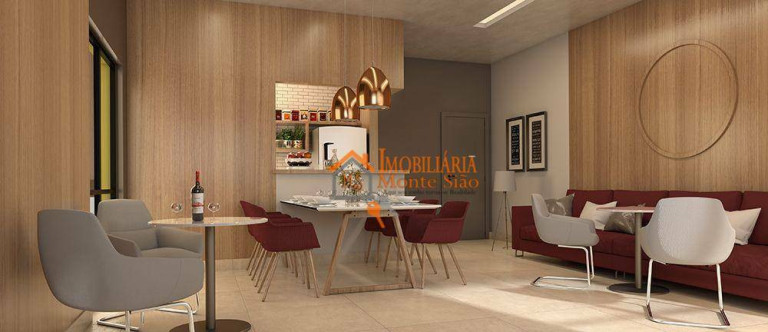 Apartamento com 2 Quartos à Venda, 51 m² em Vila Galvão - Guarulhos