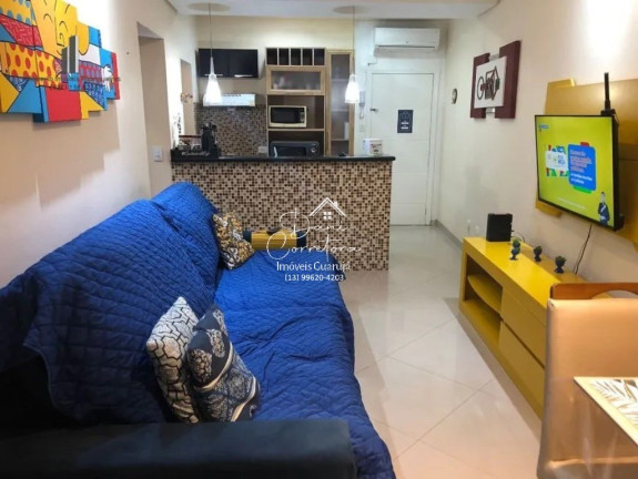 Apartamento com 1 Quarto à Venda, 60 m² em Pitangueiras - Guarujá