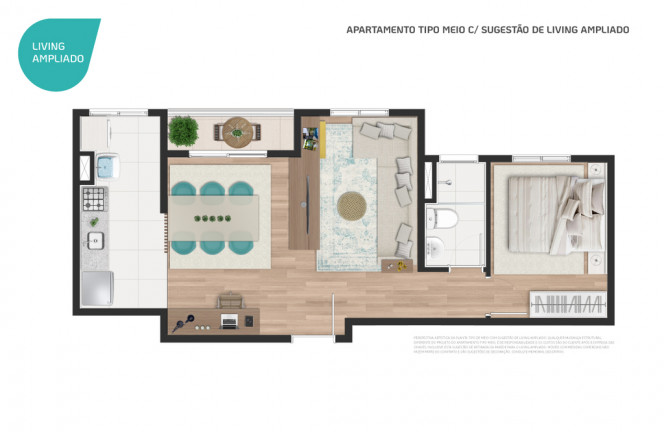 Imagem Apartamento com 2 Quartos à Venda, 63 m² em Jardim Barro Branco - Cotia Imagem Apartamento com 2 Quartos à Venda, 63 m² em Jardim Barro Branco - Cotia