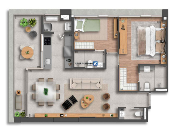 Imagem Apartamento com 2 Quartos à Venda, 90 m² em Itaim Bibi - São Paulo Imagem Apartamento com 2 Quartos à Venda, 90 m² em Itaim Bibi - São Paulo