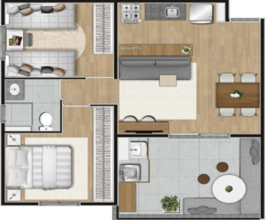 Imagem Imóvel com 1 Quarto à Venda, 24 m² em Campo Belo - São Paulo Imagem Imóvel com 1 Quarto à Venda, 24 m² em Campo Belo - São Paulo
