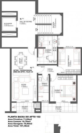 Imagem Apartamento com 2 Quartos à Venda, 71 m² em Centro - Balneário Piçarras Imagem Apartamento com 2 Quartos à Venda, 71 m² em Centro - Balneário Piçarras