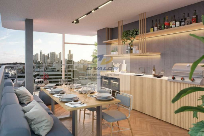 Imagem Apartamento com 1 Quarto à Venda, 45 m² em Tambaú - João Pessoa