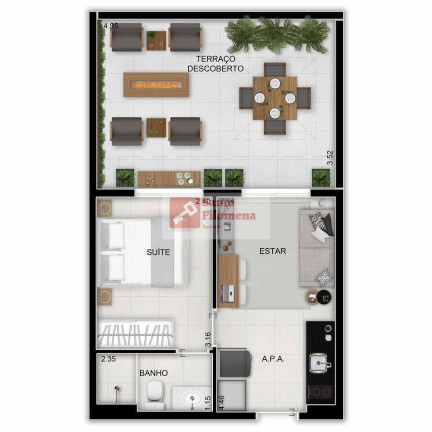 Imagem Apartamento com 1 Quarto à Venda, 42 m² em Bela Vista - São Paulo Imagem Apartamento com 1 Quarto à Venda, 42 m² em Bela Vista - São Paulo
