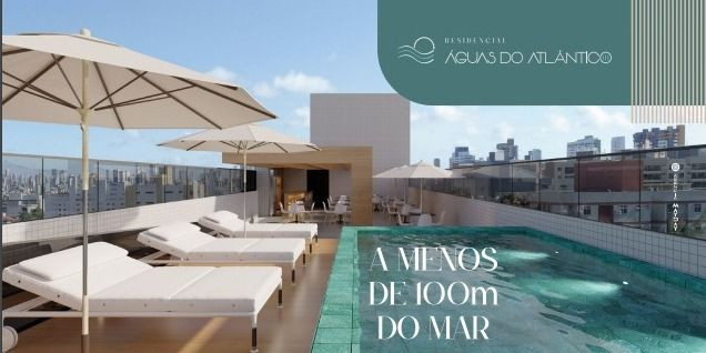 Apartamento com 1 Quarto à Venda, 21 m² em Cabo Branco - João Pessoa