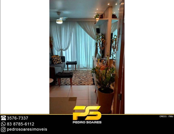 Imagem Apartamento com 3 Quartos à Venda, 81 m² em Brisamar - João Pessoa Imagem Apartamento com 3 Quartos à Venda, 81 m² em Brisamar - João Pessoa