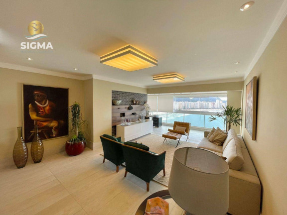 Imagem Cobertura com 4 Quartos à Venda, 350 m² em Jardim Astúrias - Guarujá