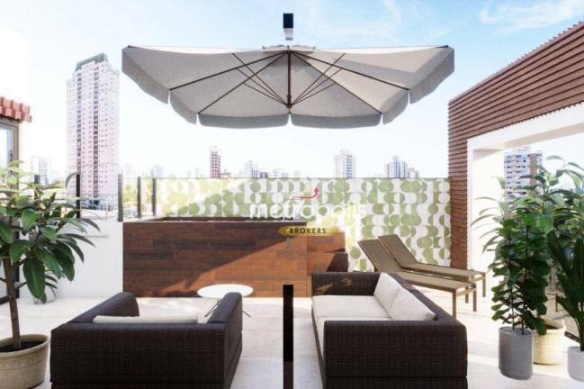 Apartamento com 2 Quartos à Venda, 67 m² em Jardim - Santo André