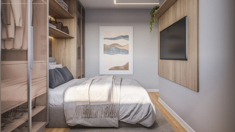 Imagem Apartamento com 3 Quartos à Venda, 59 m² em Campo Comprido - Curitiba