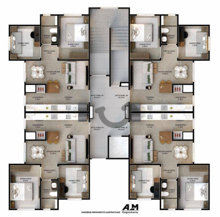 Imagem Apartamento com 2 Quartos à Venda, 50 m² em Arroio Grande - Santa Cruz Do Sul Imagem Apartamento com 2 Quartos à Venda, 50 m² em Arroio Grande - Santa Cruz Do Sul