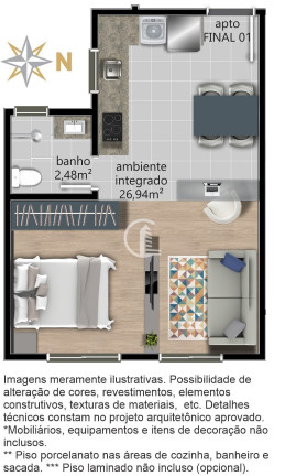 Imagem Apartamento com 2 Quartos à Venda, 50 m² em Cristo Redentor - Caxias Do Sul Imagem Apartamento com 2 Quartos à Venda, 50 m² em Cristo Redentor - Caxias Do Sul