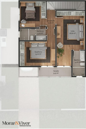 Imagem Sobrado com 3 Quartos à Venda, 138 m² em São Braz - Curitiba Imagem Sobrado com 3 Quartos à Venda, 138 m² em São Braz - Curitiba