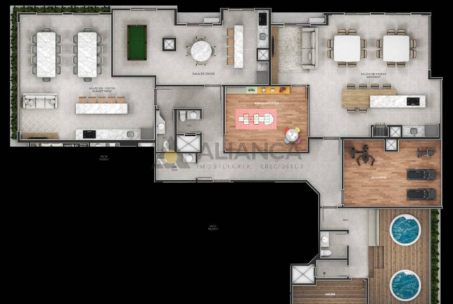 Imagem Apartamento com 2 Quartos à Venda, 71 m² em Meia Praia - Navegantes