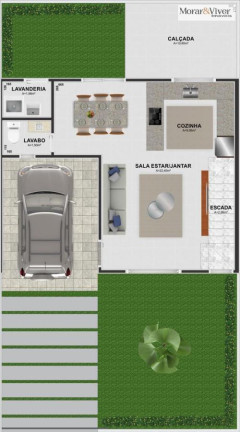 Imagem Casa com 3 Quartos à Venda, 120 m² em Cidade Jardim - São José Dos Pinhais Imagem Casa com 3 Quartos à Venda, 120 m² em Cidade Jardim - São José Dos Pinhais