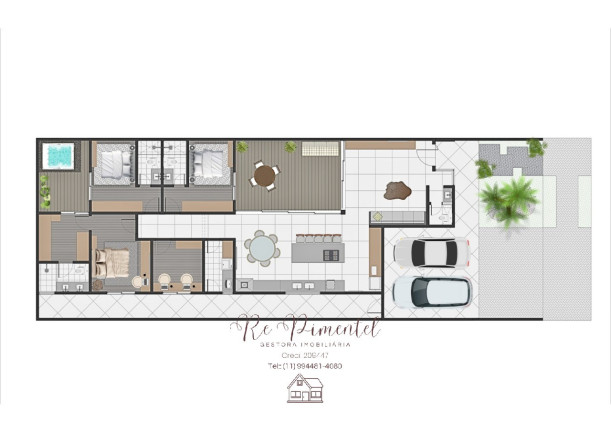 Imagem Casa com 3 Quartos à Venda, 180 m² em Jardim Vila São Domingos - Sorocaba