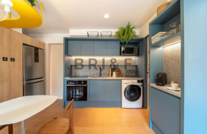 Apartamento com 2 Quartos à Venda, 37 m² em Santo Amaro - São Paulo