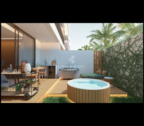 Imagem Apartamento com 1 Quarto à Venda, 52 m² em Praia Dos Carneiros - Tamandaré