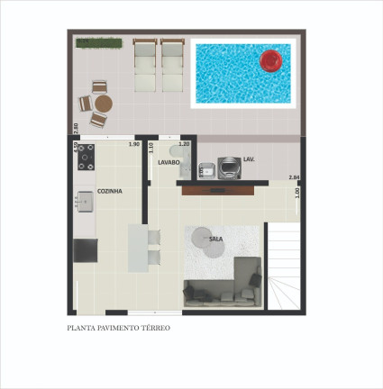 Imagem Sobrado com 2 Quartos à Venda, em Vila Atlantica - Mongaguá Imagem Sobrado com 2 Quartos à Venda, em Vila Atlantica - Mongaguá