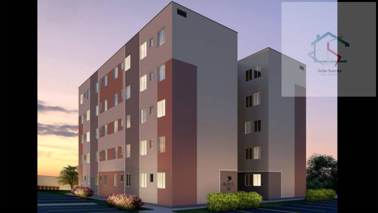 Apartamento com 2 Quartos à Venda,  em Rezende - Monte Mor