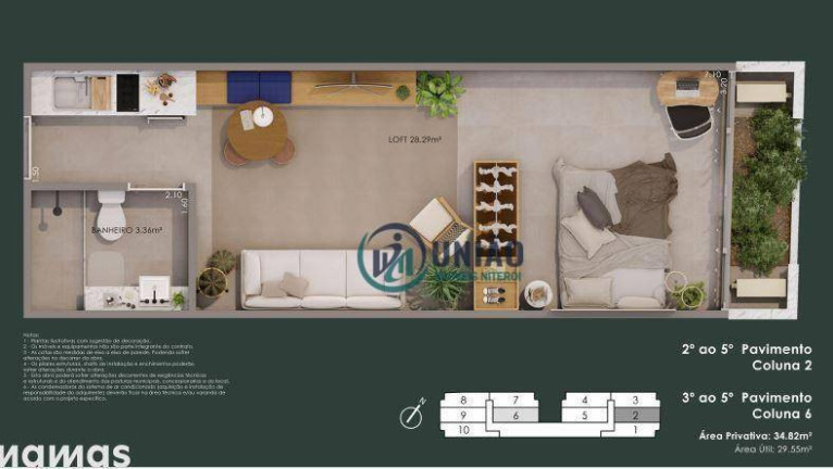 Imagem Apartamento com 1 Quarto à Venda, 35 m² em Ingá - Niterói Imagem Apartamento com 1 Quarto à Venda, 35 m² em Ingá - Niterói