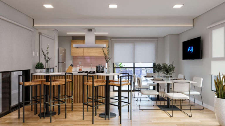 Imagem Apartamento com 2 Quartos à Venda, 60 m² em Cabral - Curitiba