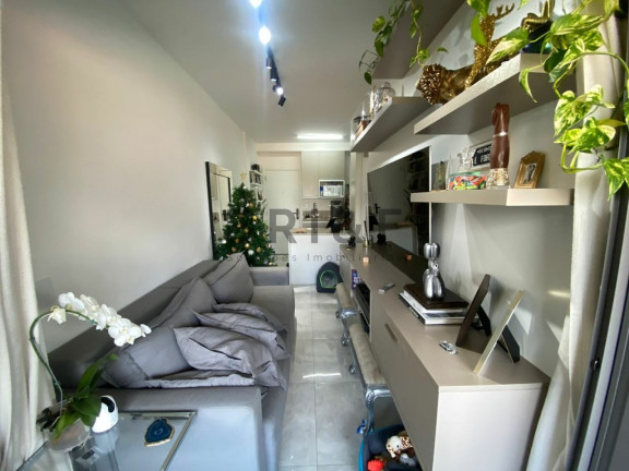 Apartamento com 1 Quarto para Alugar ou Temporada, 40 m² em Brooklin  - São Paulo