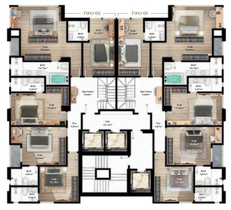 Imagem Apartamento com 4 Quartos à Venda, 169 m² em Centro - Balneário Camboriú