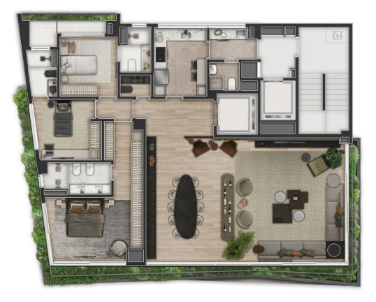 Imagem Apartamento com 3 Quartos à Venda, 200 m² em Itaim Bibi - São Paulo Imagem Apartamento com 3 Quartos à Venda, 200 m² em Itaim Bibi - São Paulo