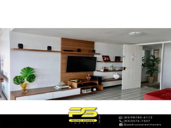 Imagem Apartamento com 4 Quartos à Venda, 256 m² em Brisamar - João Pessoa Imagem Apartamento com 4 Quartos à Venda, 256 m² em Brisamar - João Pessoa