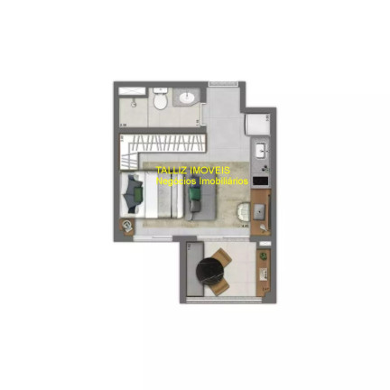 Imagem Apartamento com 1 Quarto à Venda, 25 m² em Vila Andrade - São Paulo Imagem Apartamento com 1 Quarto à Venda, 25 m² em Vila Andrade - São Paulo