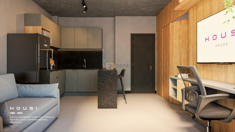 Imagem Flat com 1 Quarto à Venda, 37 m² em Bento Ferreira - Vitória