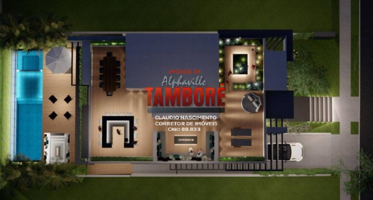 Imagem Casa com 5 Quartos à Venda, 822 m² em Tamboré - Santana De Parnaíba