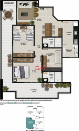 Imagem Apartamento com 2 Quartos à Venda, 106 m² em Braga - Cabo Frio Imagem Apartamento com 2 Quartos à Venda, 106 m² em Braga - Cabo Frio