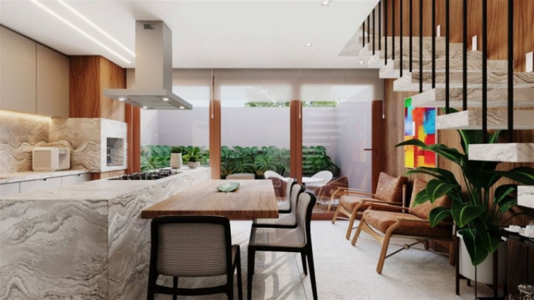 Imagem Casa de Condomínio com 3 Quartos à Venda, 187 m² em Mercês - Curitiba Imagem Casa de Condomínio com 3 Quartos à Venda, 187 m² em Mercês - Curitiba